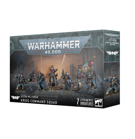Games Workshop - Warhammer 40,000 - Astra Militarum: Kreig Command Squad
