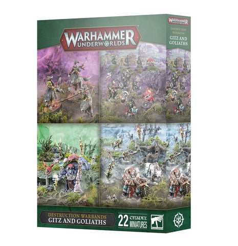 Games Workshop - Warhammer Underworlds - Destruction Warbands: Gitz and Goliaths