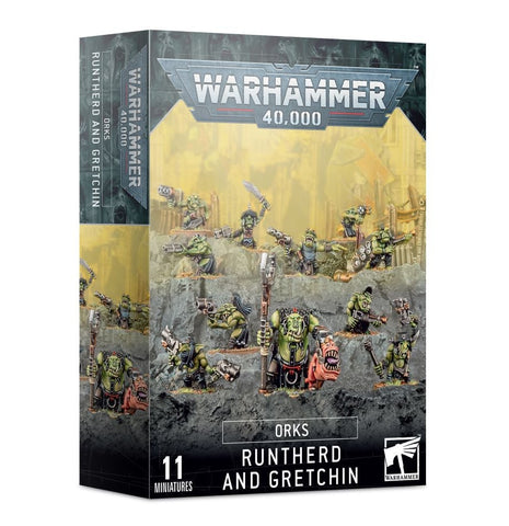 Games Workshop - Warhammer 40,000 - Orks: Runtherd and Gretchin