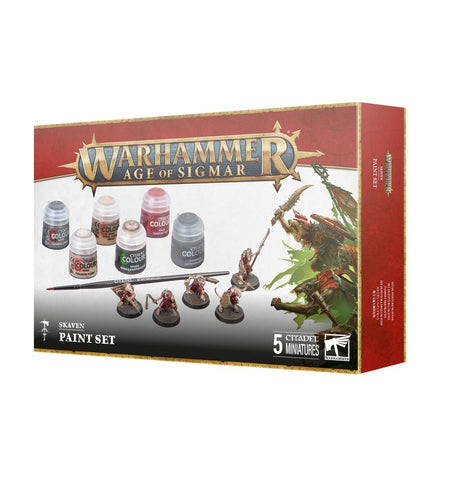 Games Workshop - Warhammer Age of Sigmar - Skaven Paint Set