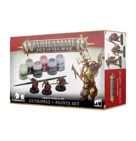 Games Workshop - Warhammer Age of Sigmar - Orruks: Paint Set