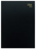 Letts 2022 Standard A4 Diary Day to Page - English - Black