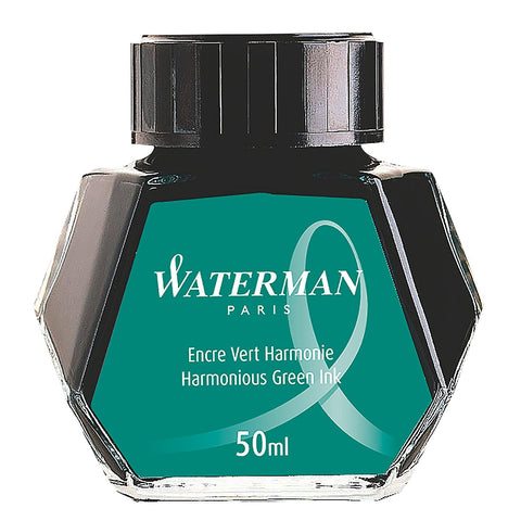 Waterman - Bottle Ink 50ml - Permanent Green