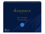 Waterman - Large Size Standard Cartridges - Box of 8