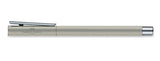 Faber Castell Neo Slim Fountain Pen, Matte Stainless Steel Silver - Extra-Fine Nib