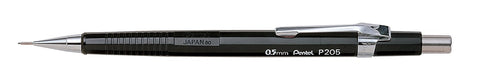 Pentel - P200 Mechanical Pencil P205-A - 0.5mm - Black