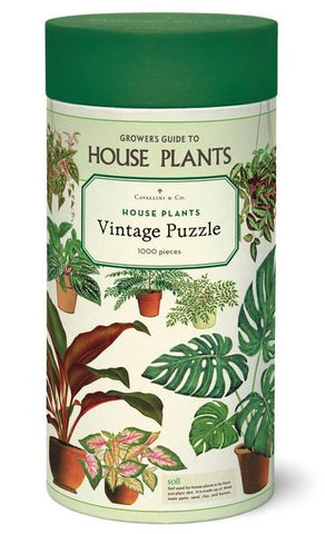 Cavallini & Co 1,000 Piece Puzzle - House Plants