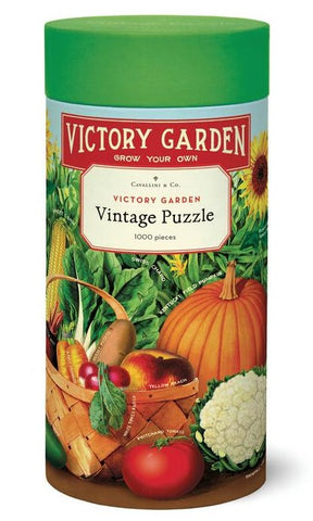 Cavallini & Co 1,000 Piece Puzzle - Victory Garden