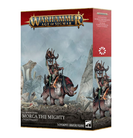 Games Workshop - Warhammer Age of Sigmar - Ogor Mawtribes: Morga the mighty - Overtyrant / Tyrant on Glutthorn