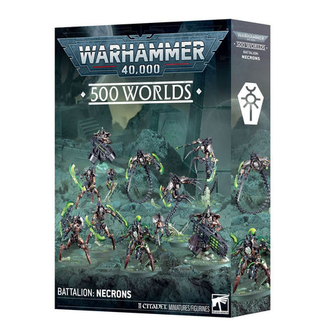 Games Workshop - Warhammer 40,000 - 500 Worlds Battalion: Necrons