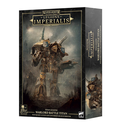 Games Workshop - Warhammer The Horus Heresy - Legions Imperialis: Warlord Battle Titan with Quake Cannon & Beam Extirpator