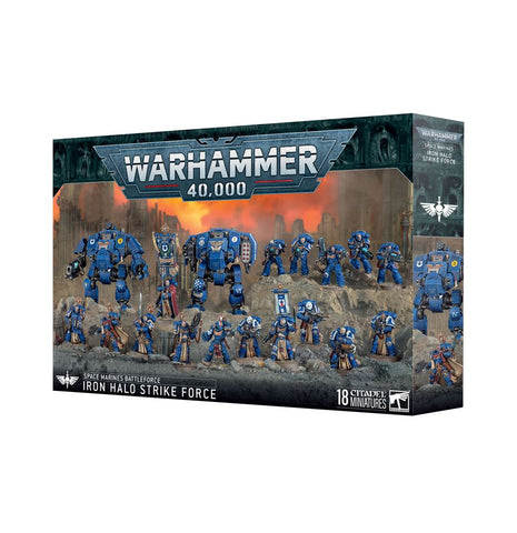 Games Workshop - Warhammer 40,000 - Space Marines Battleforce: Iron Halo Strike Force