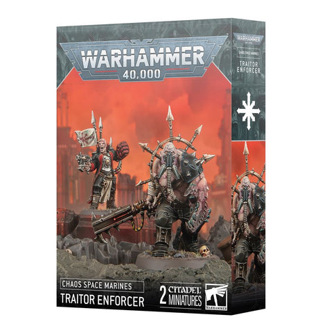 Games Workshop - Warhammer 40,000 - Chaos Space Marines: Traitor Enforcer