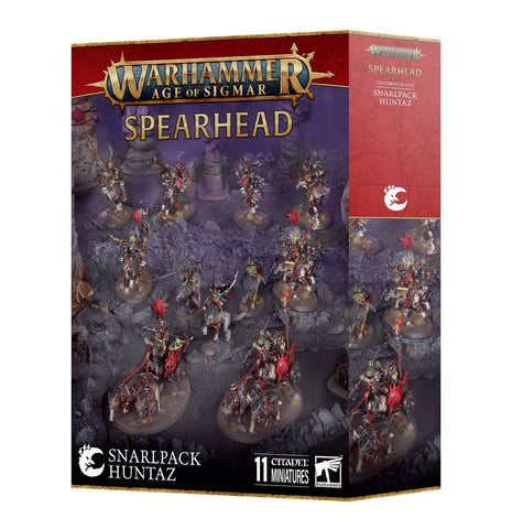 Games Workshop - Warhammer Age of Sigmar - Spearhead: Gloomspite Gitz - Snarlpack Huntaz