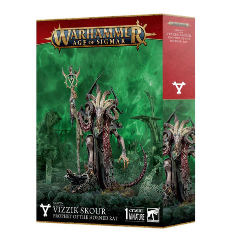 Games Workshop - Warhammer Age of Sigmar - Skaven: Vizzik Skour, Prophet of the Horned Rat