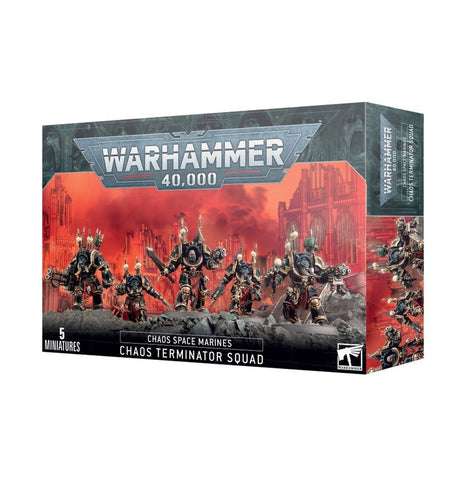 Games Workshop - Warhammer 40,000 - Chaos Space Marines: Terminator Squad