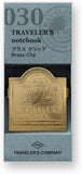 Travelers Notebook - Brass Clip
