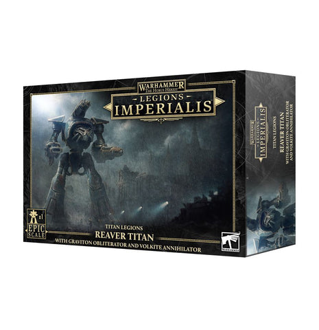 Games Workshop - Warhammer The Horus Heresy - Legions Impeialis: Reaver Titan with Graviton Obliterator & Volkite Annihilator