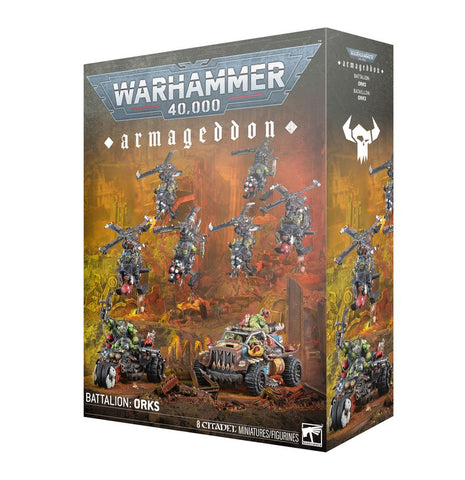 Games Workshop - Warhammer 40,000 - Armageddon Battalion: Orks