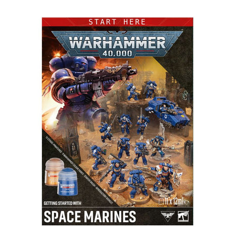 Games Workshop - Warhammer 40,000 - Getting Started with Space Marines