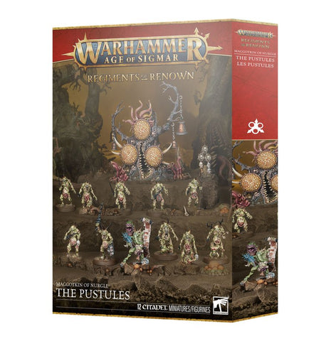 Games Workshop - Warhammer Age of Sigmar - Maggotkin of Nurgle: The Pustules