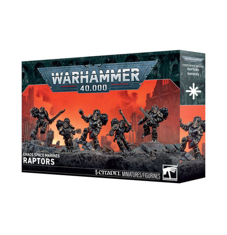 Games Workshop - Warhammer 40,000 - Chaos Space Marines: Raptors