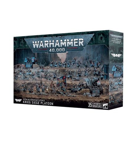 Games Workshop - Warhammer 40,000 - Astra Militarum Battleforce: Krieg Siege Platoon