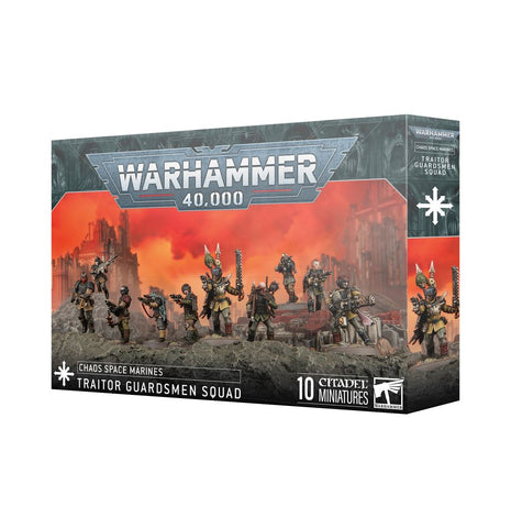 Games Workshop - Warhammer 40,000 - Chaos Space Marines: Traitor Guardsmen Squad