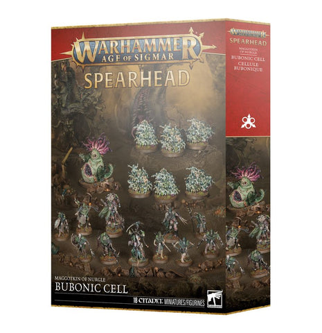 Games Workshop - Warhammer Age of Sigmar - Spearhead: Maggotkin of Nurgle - Bubonic Cell