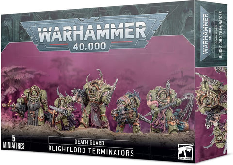 Games Workshop - Warhammer 40,000 - Death Guard: Blightlord Terminators