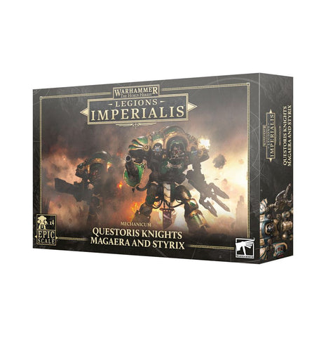 Games Workshop - Warhammer The Horus Heresy - Legions Imperialis: Questoris Knights Magaera and Styrix