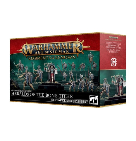 Games Workshop - Warhammer Age of Sigmar - Regiments of Renown - Ossiarch Bonereapers: Heralds of the Bone-Tithe