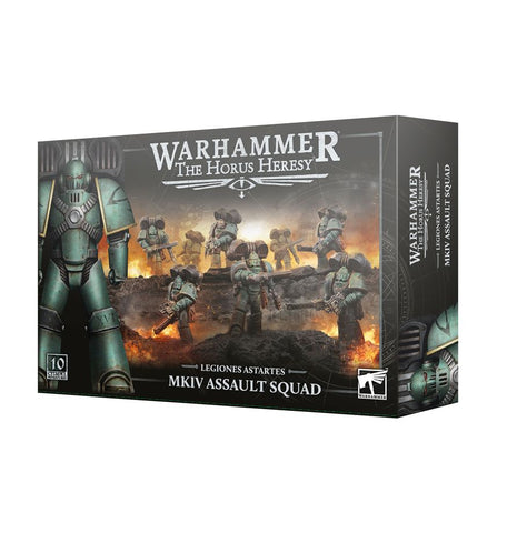 Games Workshop - Warhammer The Horus Heresy - Legiones Astartes: MKIV Assault Squad