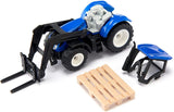 Siku - 1:87 New Holland with Pallet Fork & Pallet
