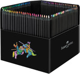 Faber Castell - Black Edition Colour Pencils - Cardboard Wallet of 100