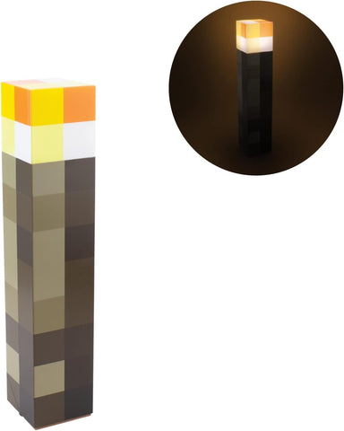 Paladone Minecraft Torch Lamp – Wall Mount or Stand