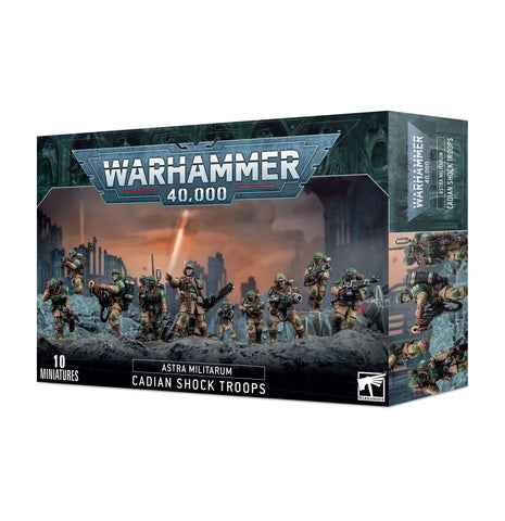 Games Workshop - Warhammer 40,000 - Astra Militarum: Cadian Shock Troops