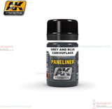 AKI Air Series: Panel Liners Weathering Combo Enamel Paint Set 5 Colors - 35ml
