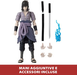 Bandai - Anime Heroes - Naruto - Uchiha Sasuke Action Figure