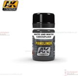 AKI Air Series: Panel Liners Weathering Combo Enamel Paint Set 5 Colors - 35ml
