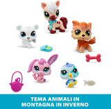 Bandai - Littlest Pet Shop Collector Set - 5 Winter Besties