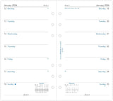 Filofax Personal week per page English 2026 diary