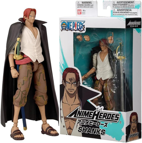 Bandai - Anime Heroes - One Piece - Shanks Action Figure