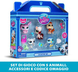 Bandai - Littlest Pet Shop Collector Set - 5 Winter Besties