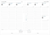Filofax A5 Week on two pages English multi-fit 2026 diary