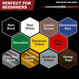 The Army Painter Warpaints Fanatic Starter Paint Set 11 - 18ml