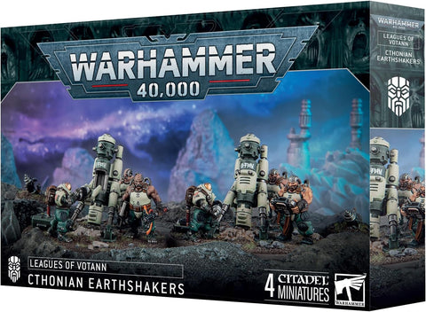 Games Workshop - Warhammer 40,000 - Leagues of Votann: Cthonian Earthshakers