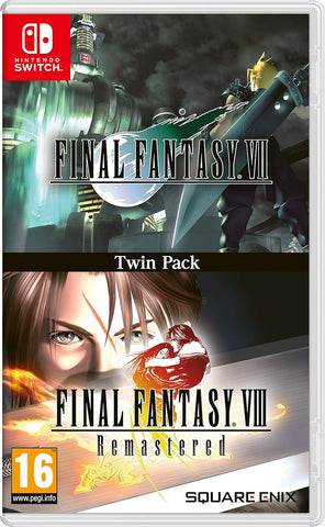 Final Fantasy VII and Final Fantasy VIII Remastered - Twin Pack (SWITCH)