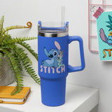 Paladone - Stitch Blue Insulated Cup and Straw - 900ml