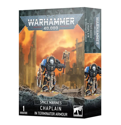 Games Workshop - Warhammer 40,000 - Space Marines: Chaplain in Terminator Armour